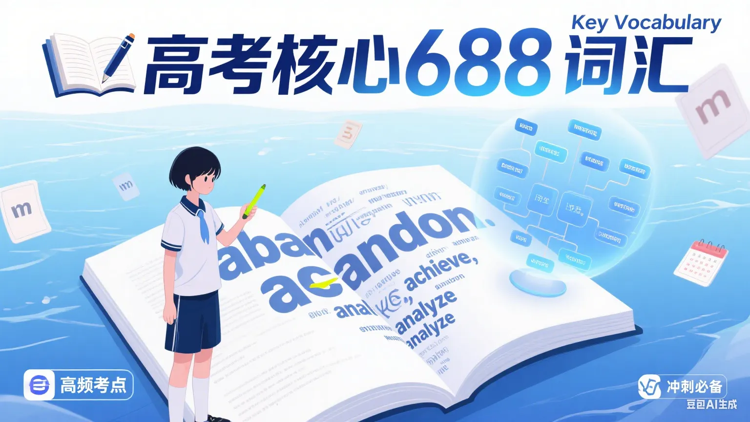 高考核心高频688词汇